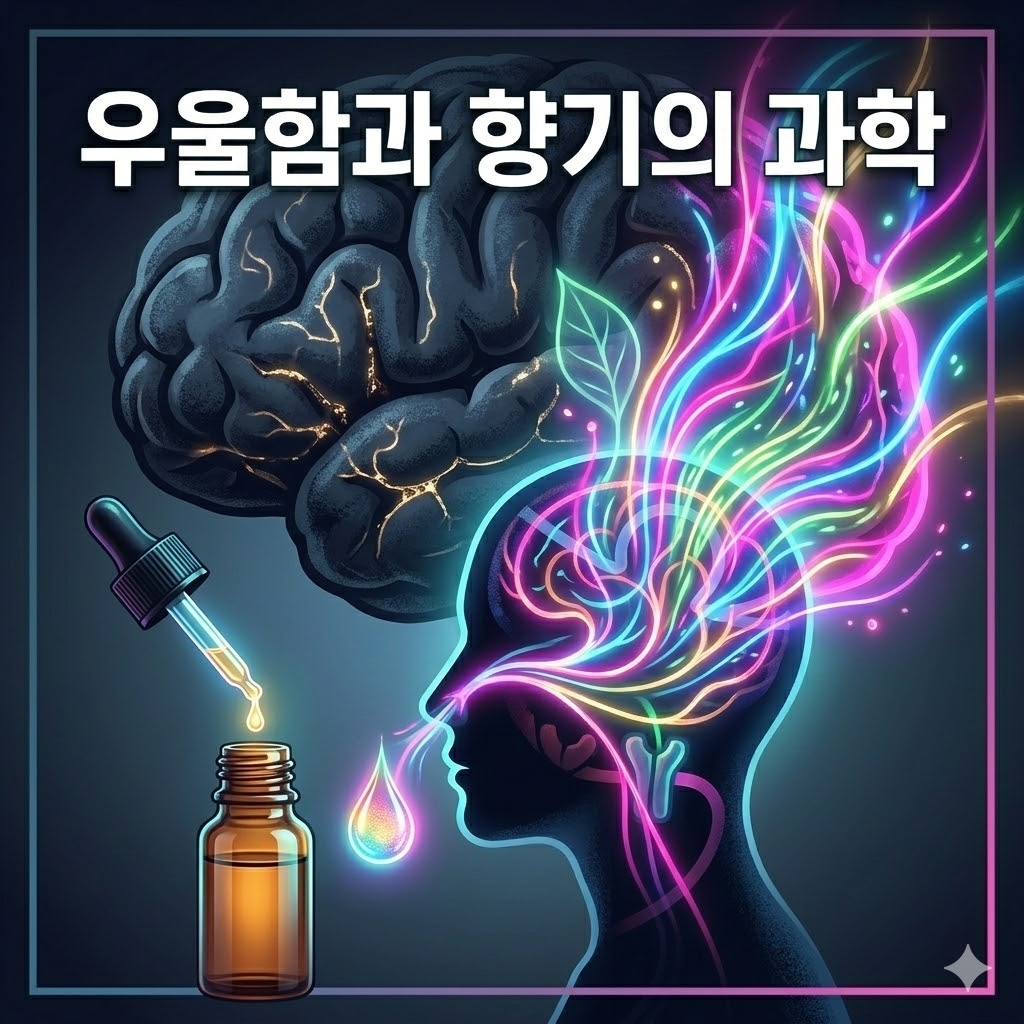 우울감 상태에서 정유 향 반응이 더 크게 나타나는 이유