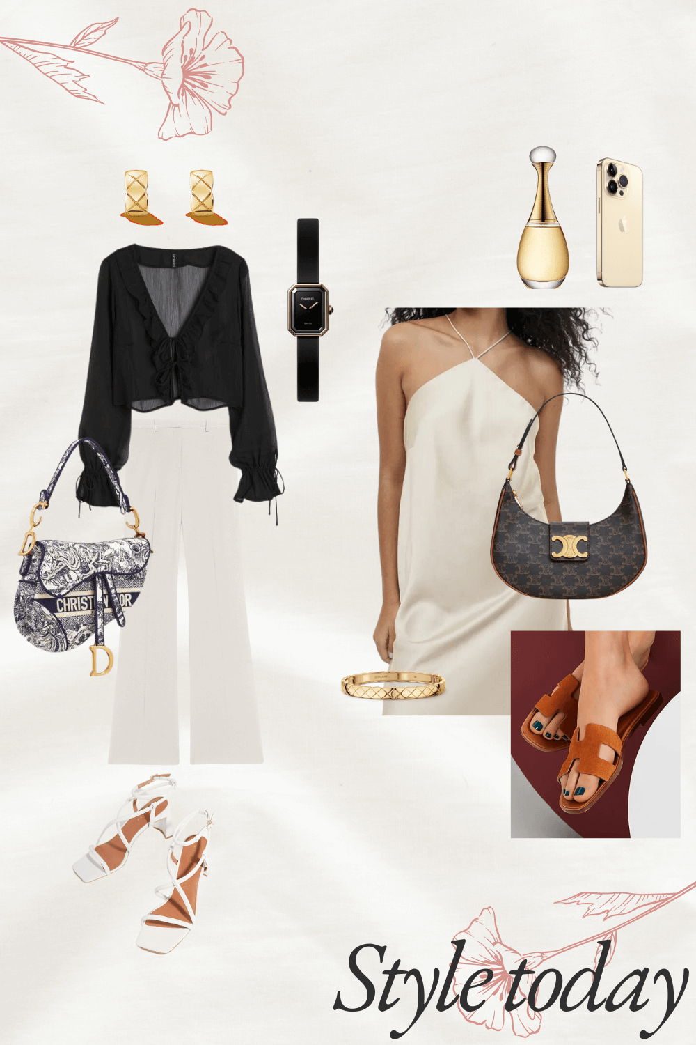 @rosescent pinerest 올드머니 룩 재구성 룩북1