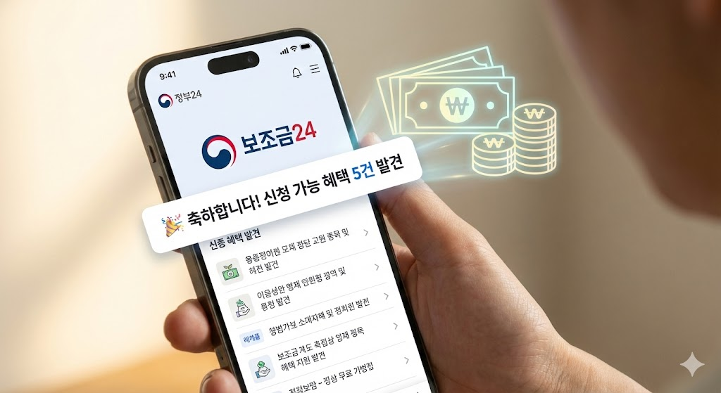 숨은 지원금 찾기 핵심