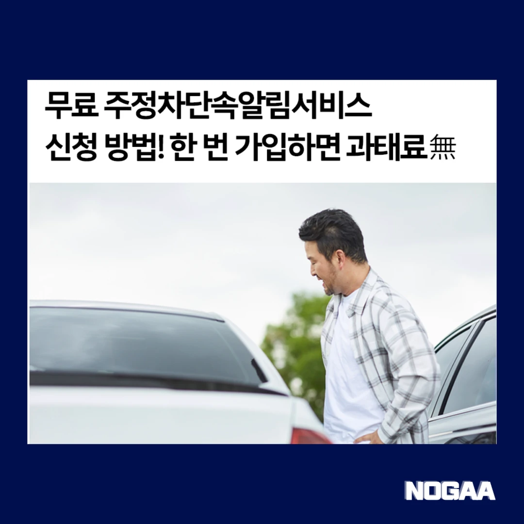 주정차단속 알림서비스
