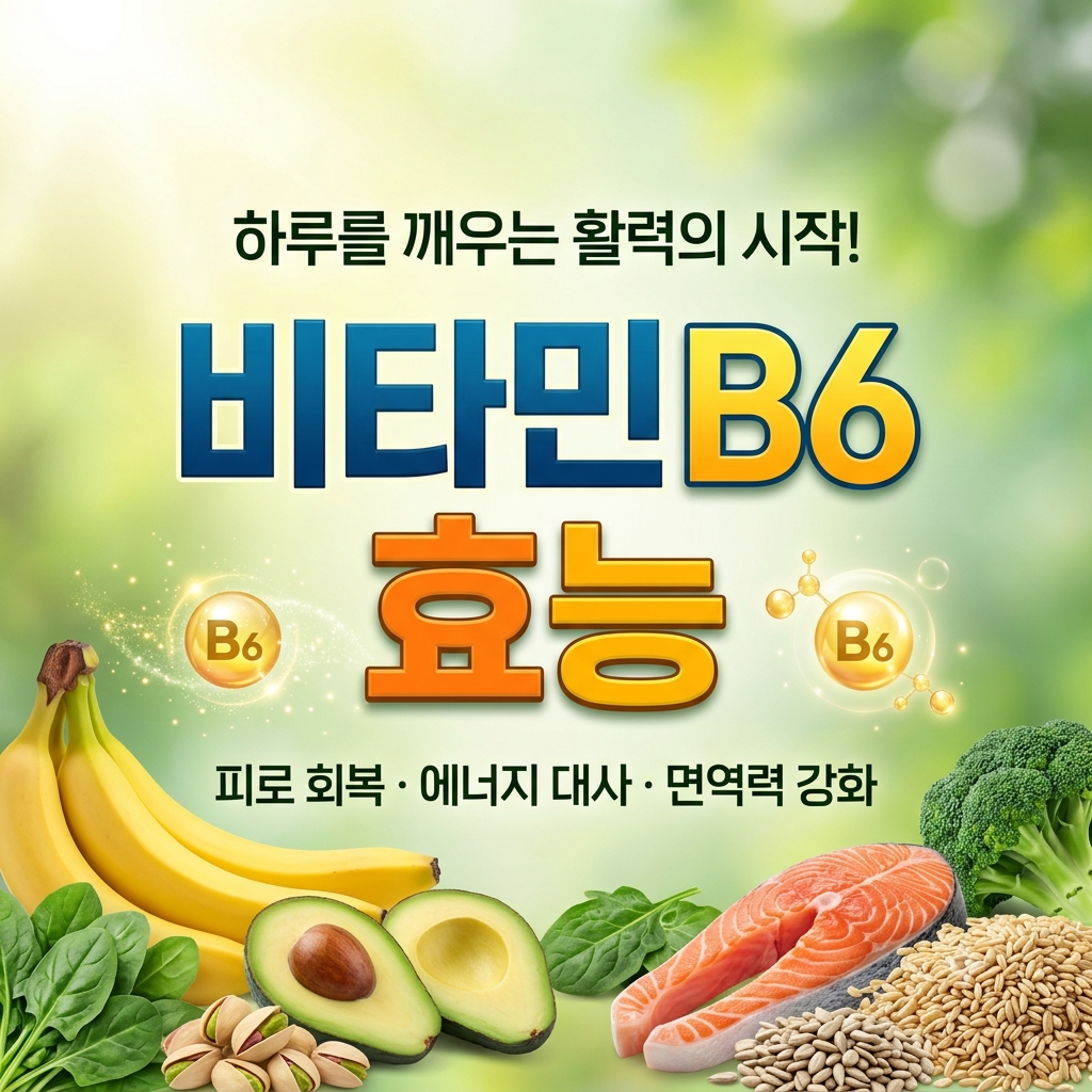 비타민B6 효능
