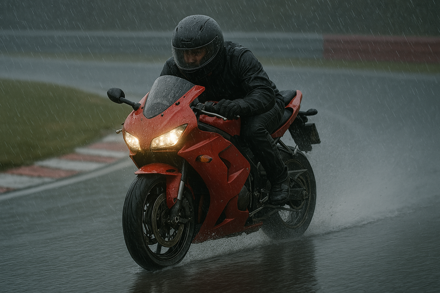 비 오는 MotoGP