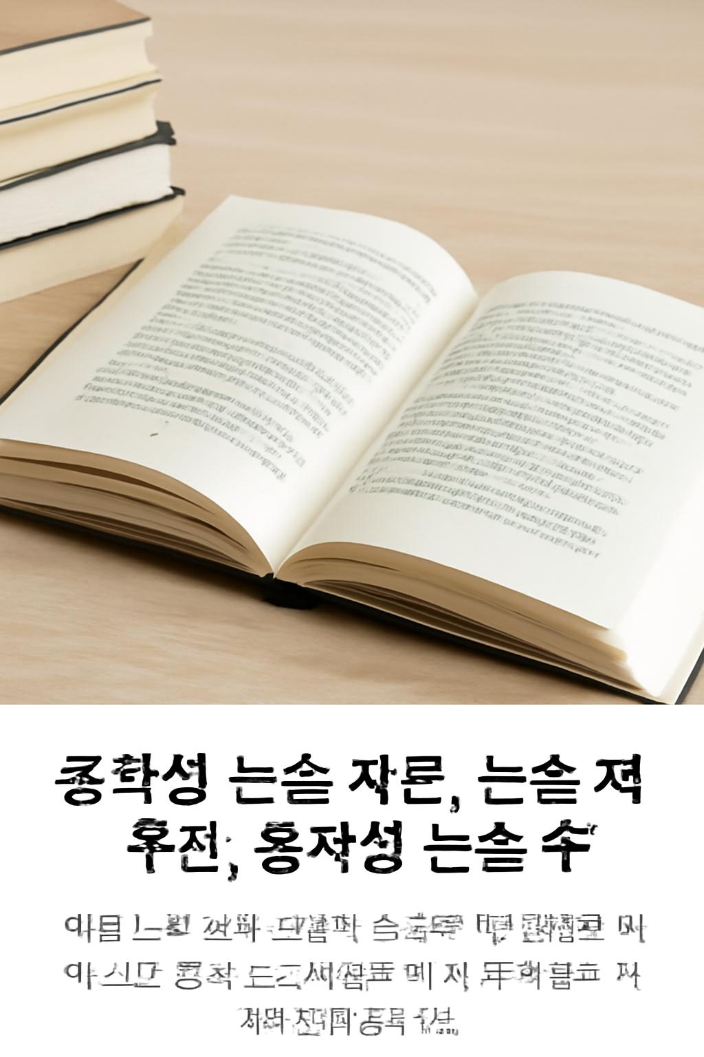 중학생 논술 책 추천