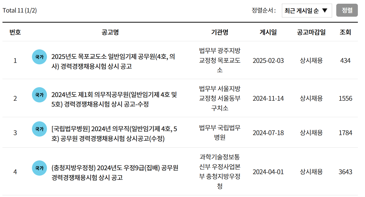 일자리 찾기
