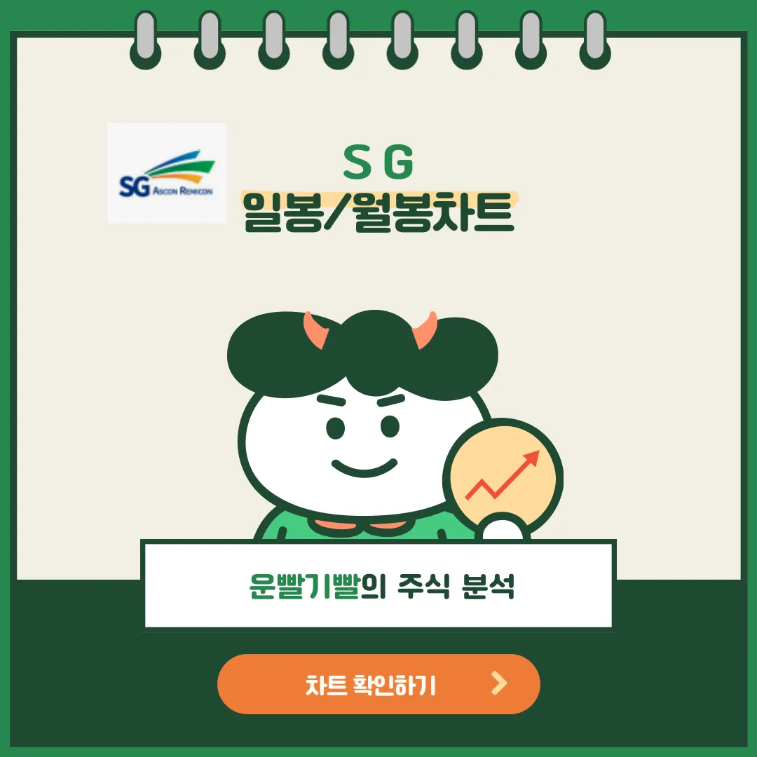 SG 일봉/월봉차트