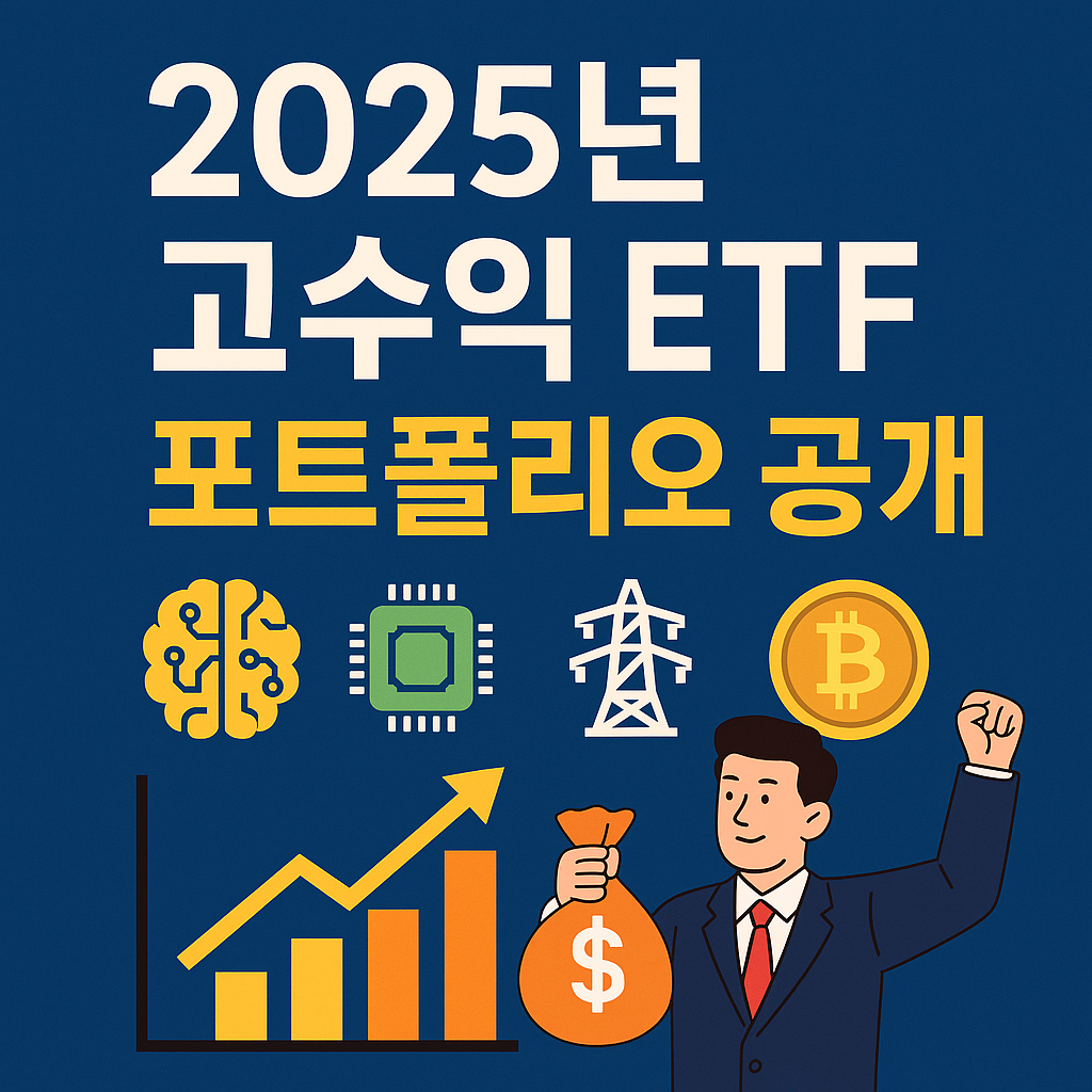 📈 2025년 고수익 ETF 포트폴리오 공개