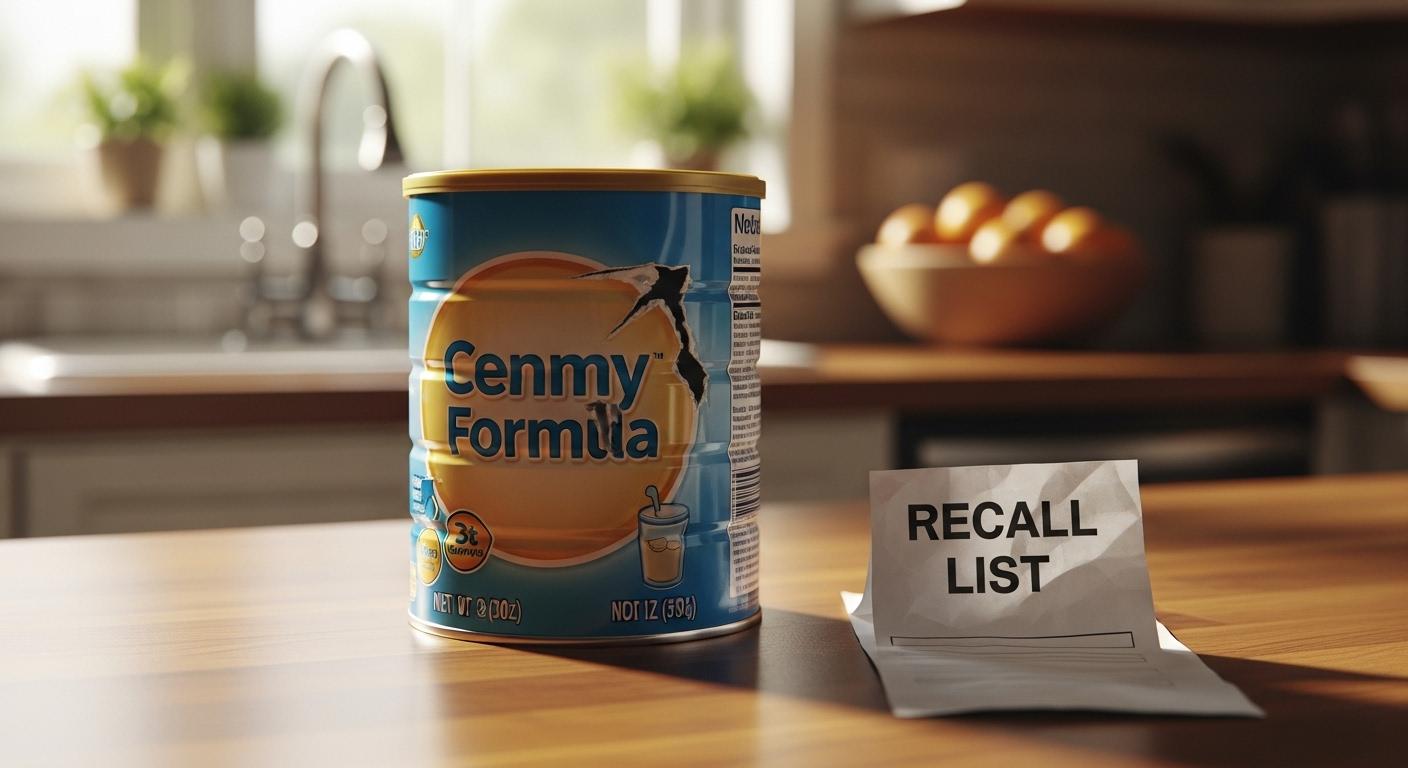 분유 리콜 리스트