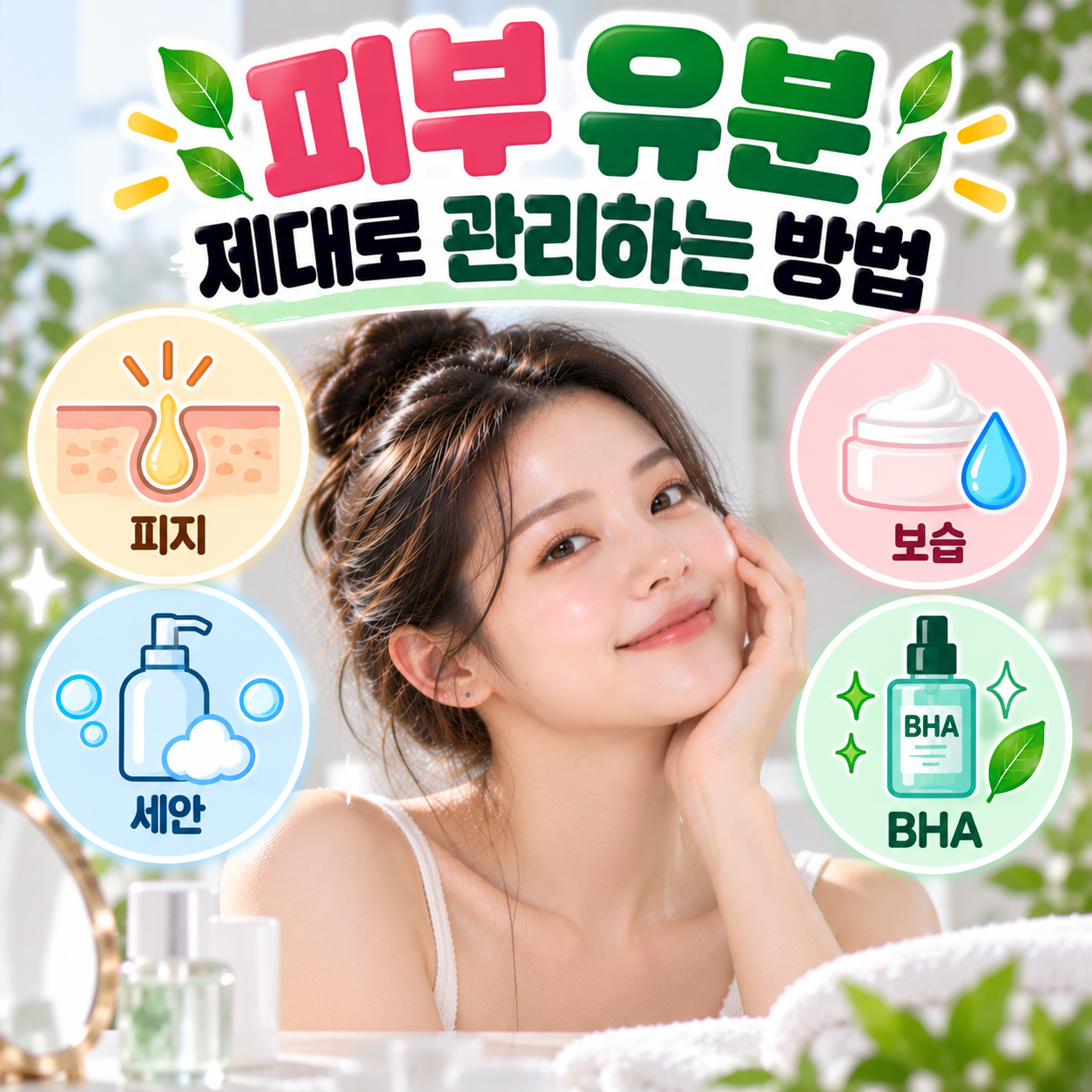 피부 유분 제대로 관리하는 방법