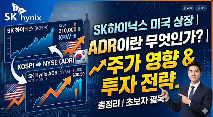 SK하이닉스 ADR 미국 상장의 명과 암 – 단기 주가 기폭제인가, 국내 증시 공동화의 시작인가