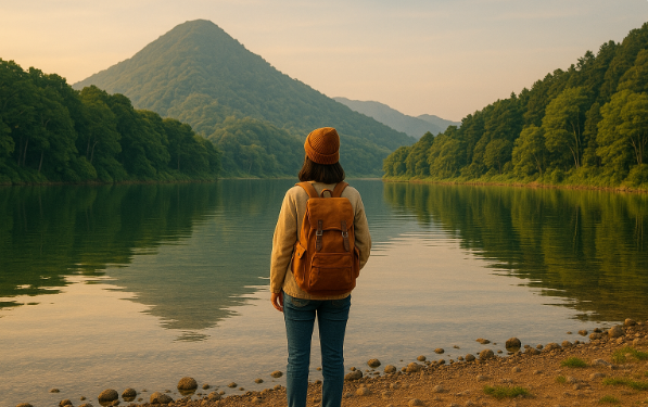 혼자여행 이미지 사진