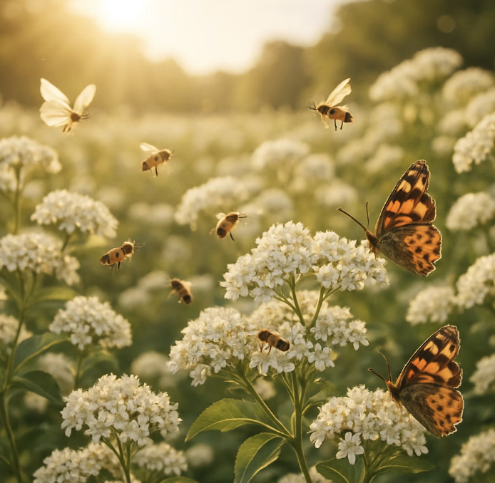 꿀벌들의 파라다이스, 밀원식물의 왕