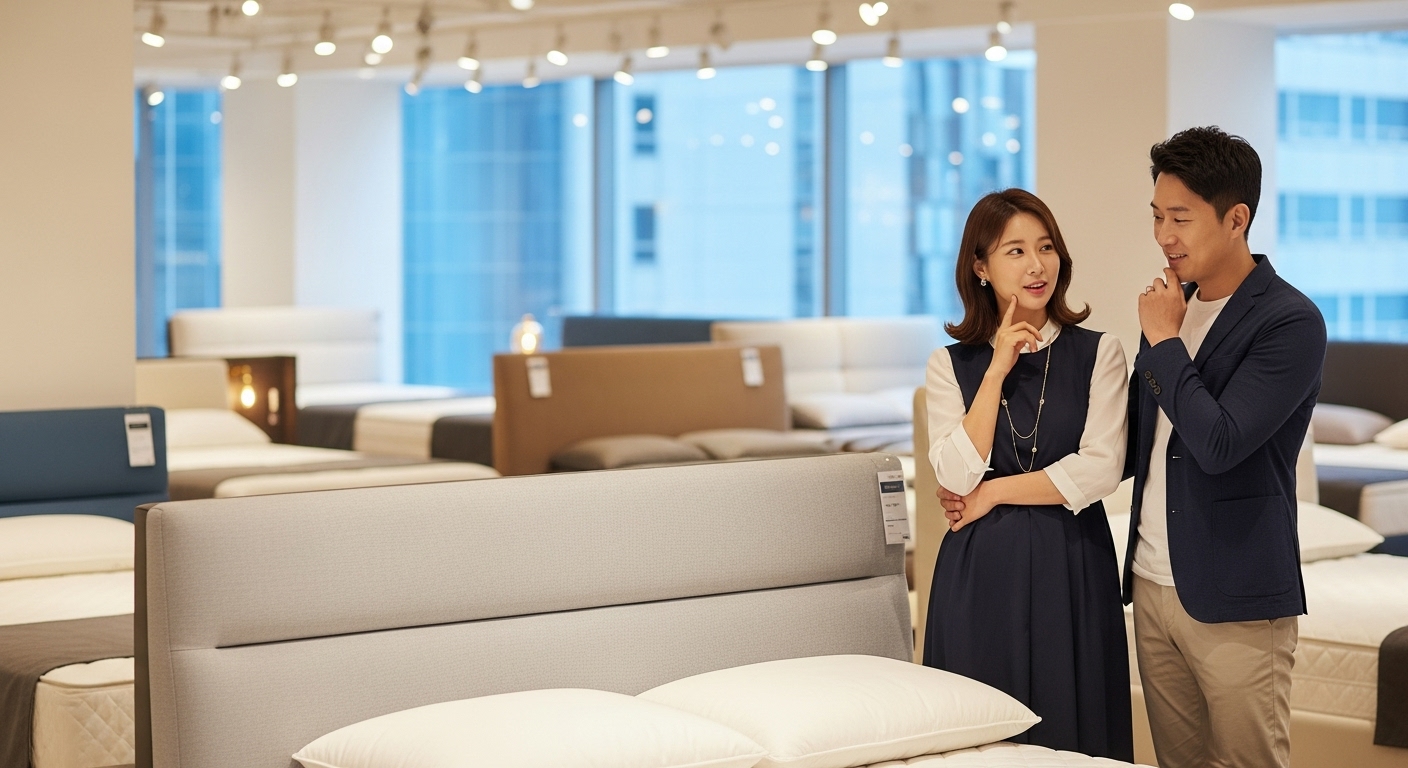 한샘 슈퍼싱글 침대