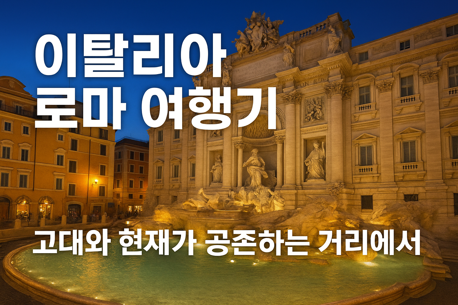 이탈리아 로마 여행기 &mdash; 고대와 현재가 공존하는 거리에서