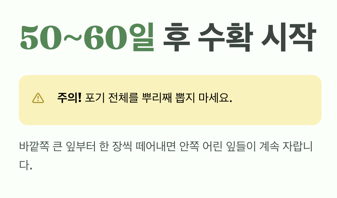 가장 큰 즐거움, 수확의 기쁨