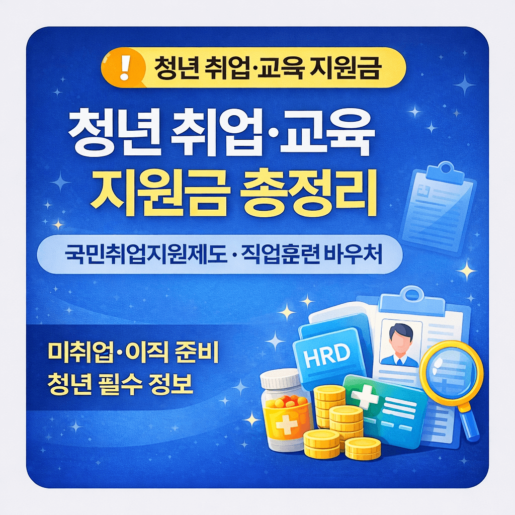 청년 취업&middot;교육 지원금 총정리-썸네일