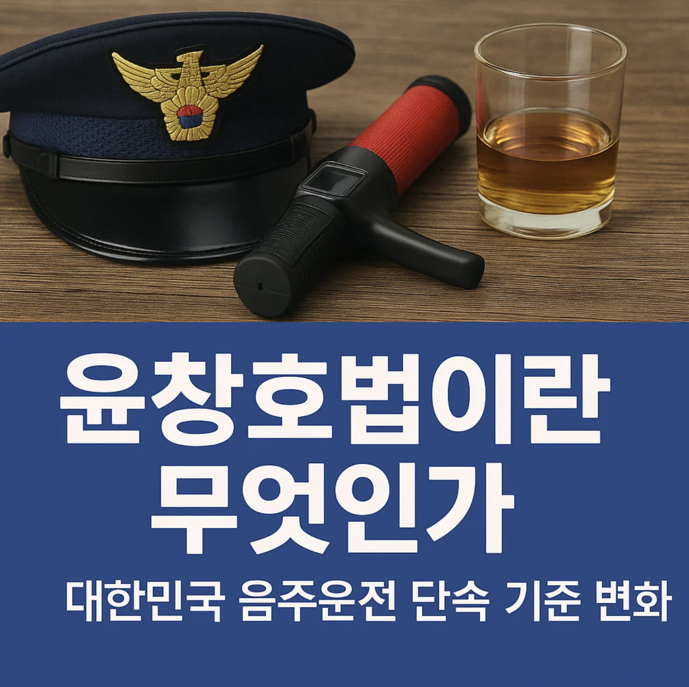 윤창호법이란 무엇인가, 대한민국 음주운전 단속 기준 변화