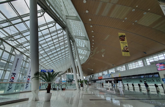 무안국제공항내부