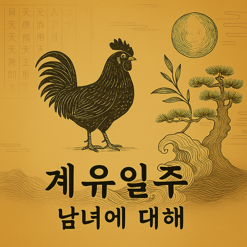 가을 달빛 아래, 이슬처럼 맑은 이들— 계유일주(癸酉日柱) 남녀에 대하여