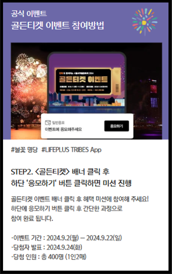 2024 서울세계불꽃축제 여의도 한강공원 한화 야경 가볼만한 곳