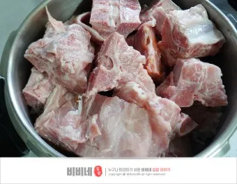돼지등뼈 김치찜 부드럽게 황금레시피_9