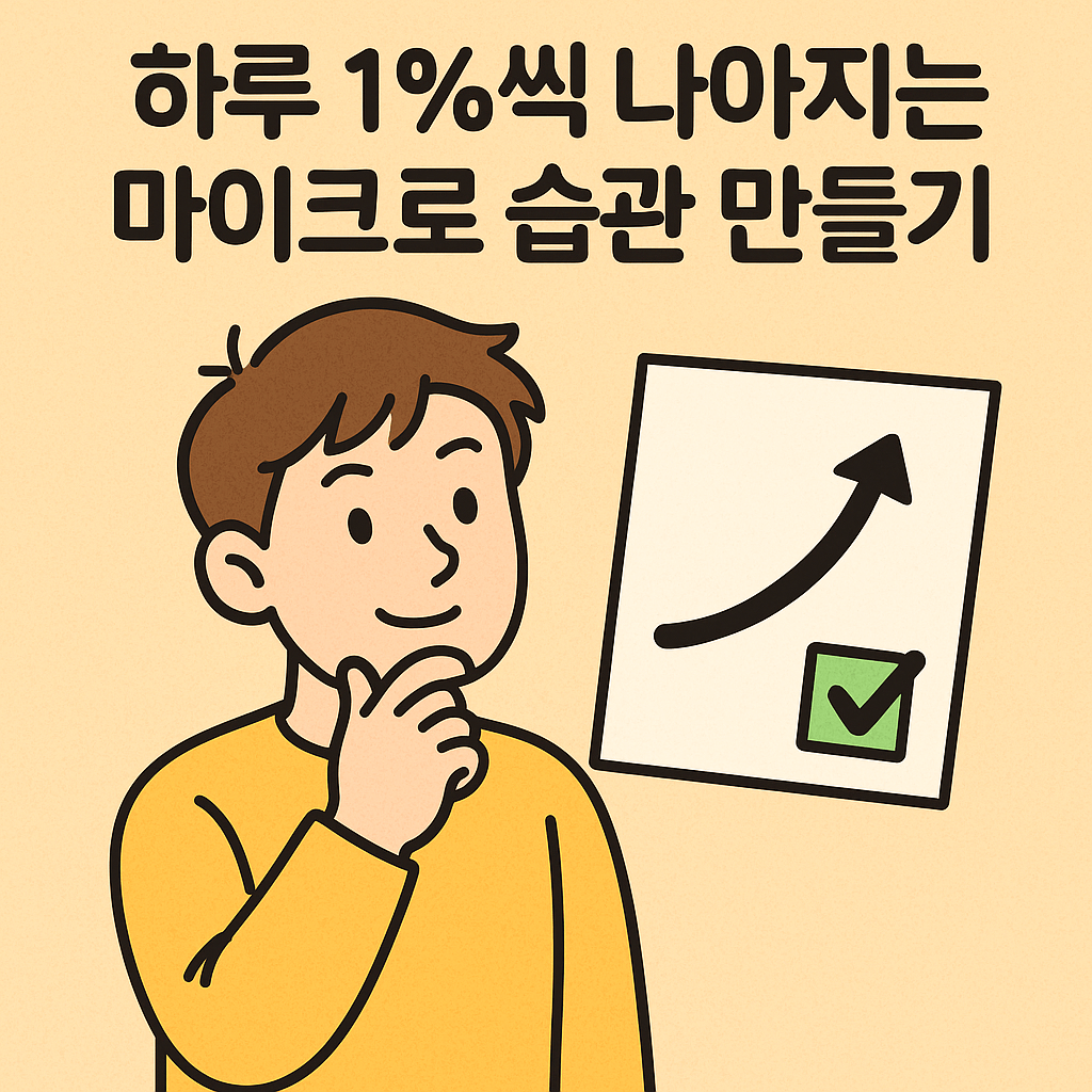 마이크로 습관 만들기