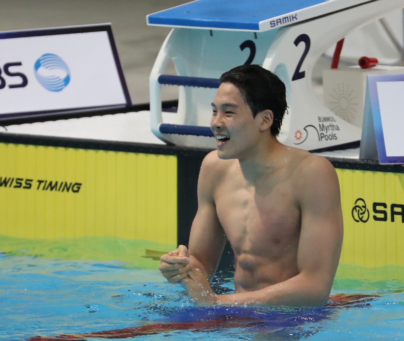 김영범 한국 신기록 작성 한국 수영의 미래