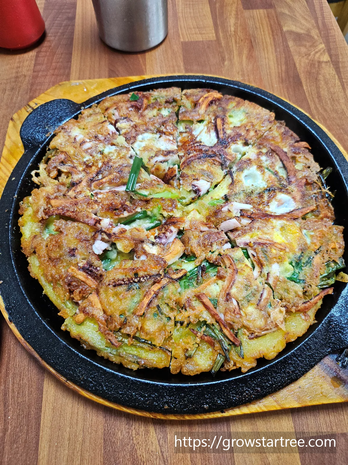 조은바지락손칼국수 파전
