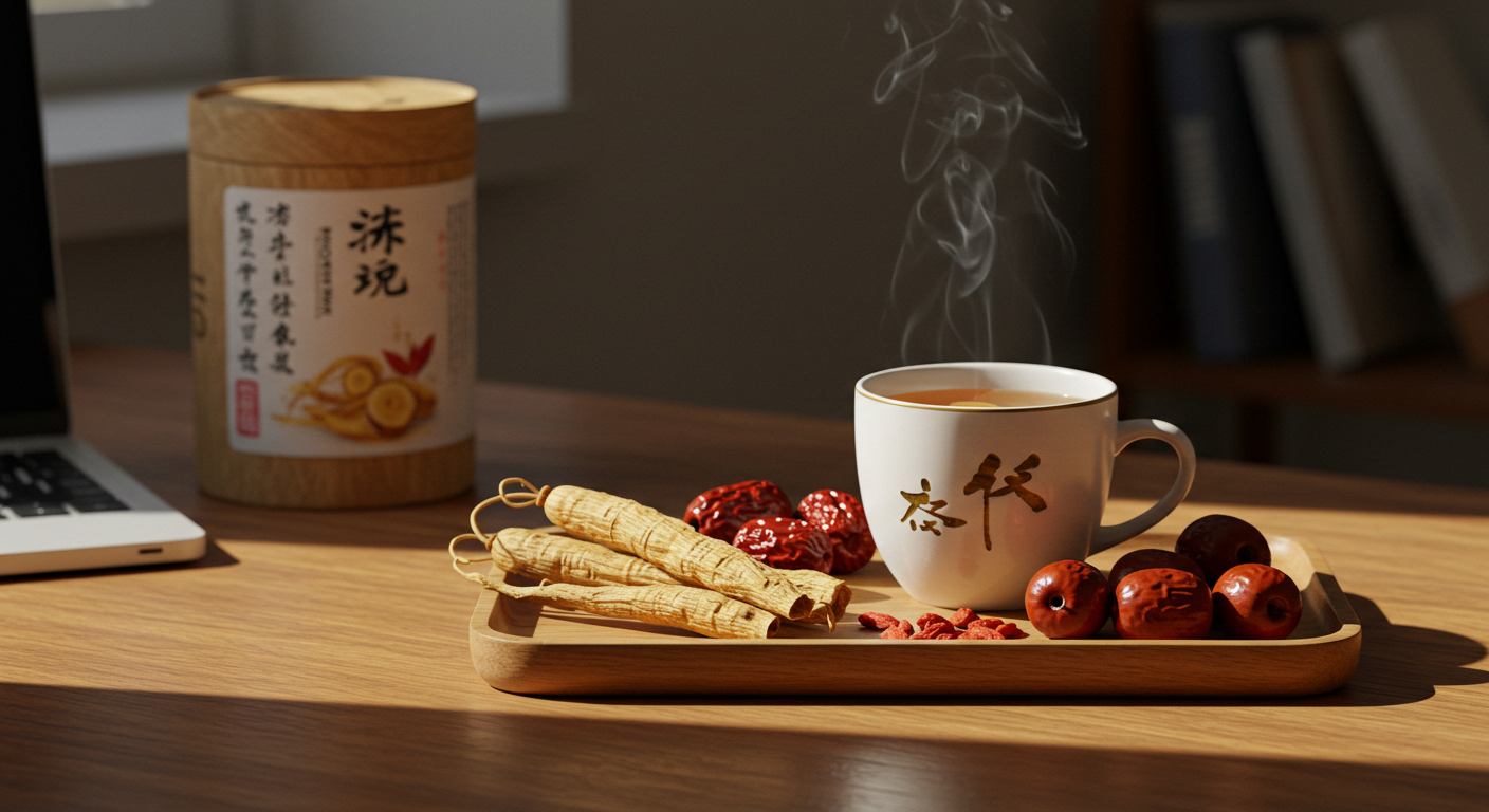 면역력, 피로회복, 스트레스완화 약재 사진