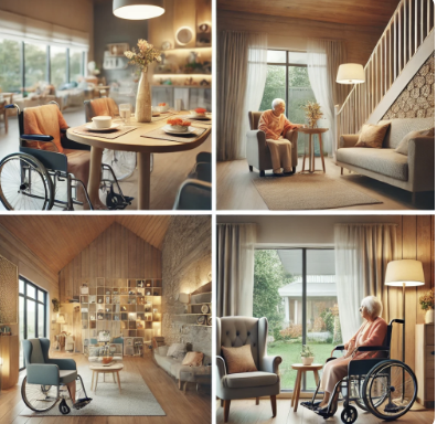 노인 맟춤 돌봄서비스 관련 사진