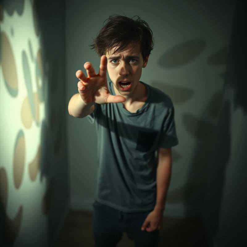 자신이 자신을 때리는 꿈