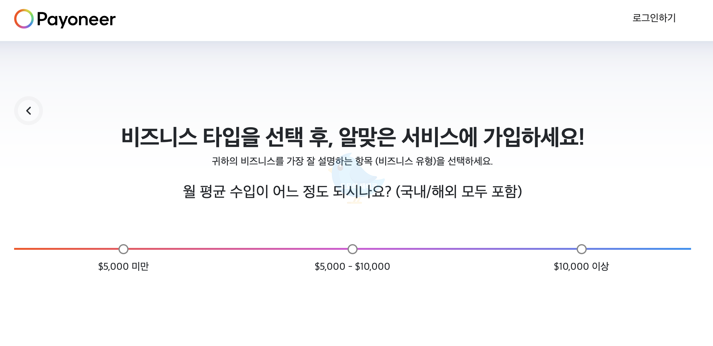 페이오니아(월 평균 수입)