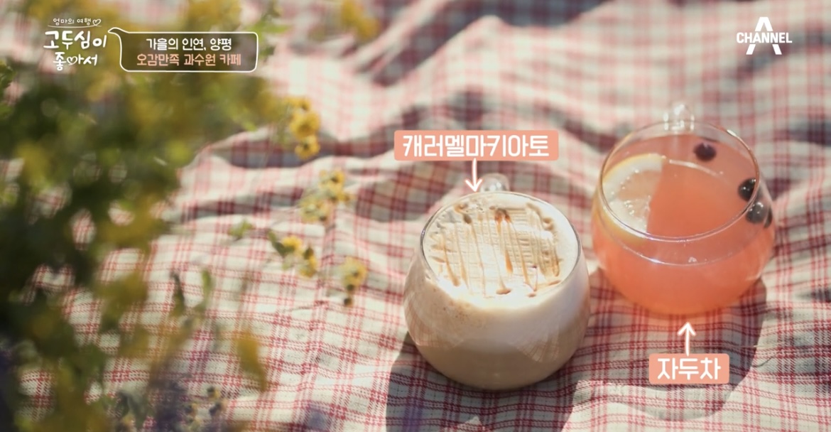 고두심이좋아서-양평-과수원-카페-카라멜마끼아또