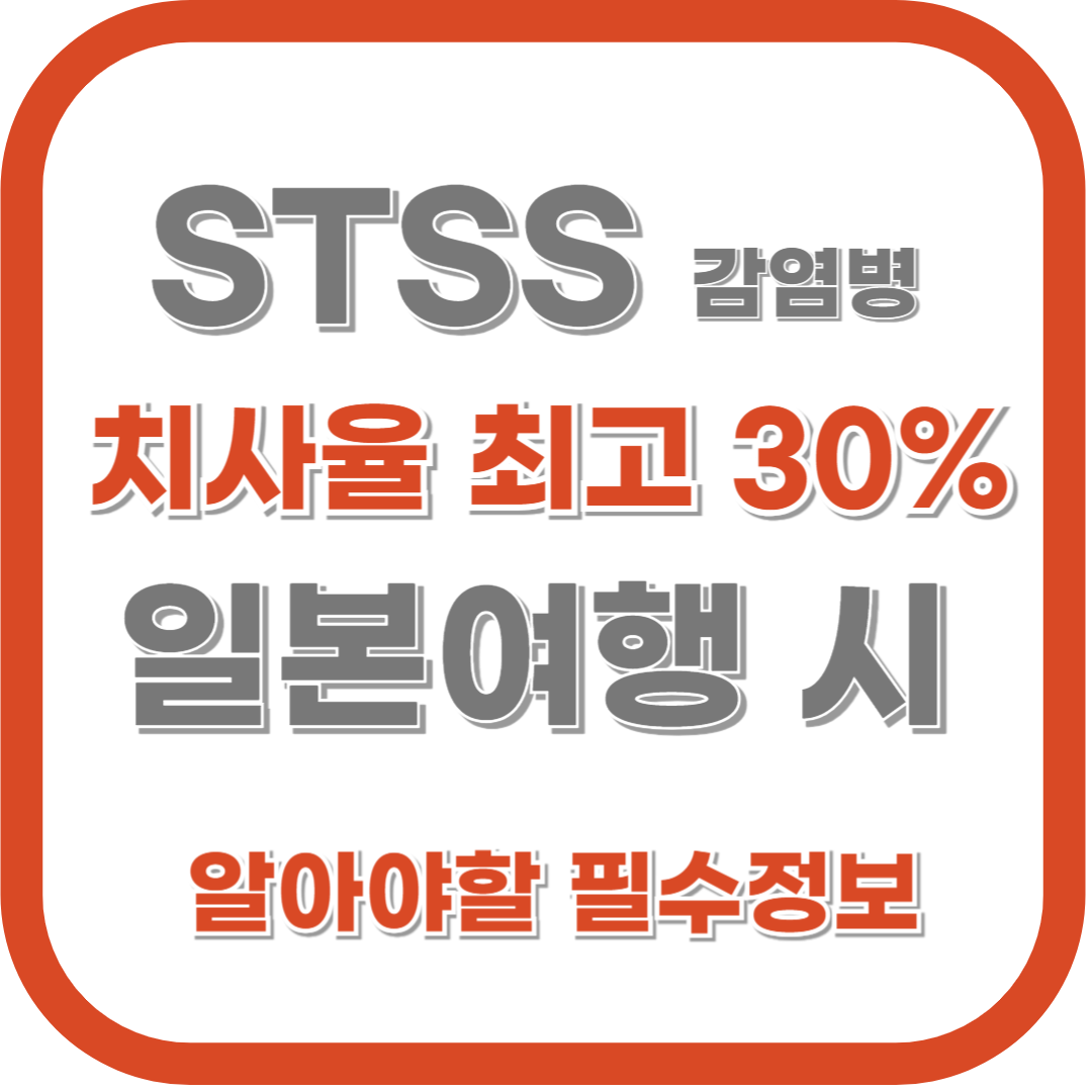 일본 여행 감염병 치사율 STSS 증상 예방 필수 정보