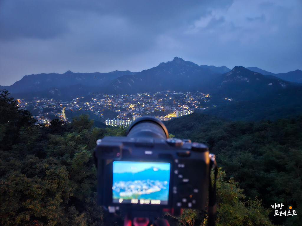 북악스카이웨이 야경 출사