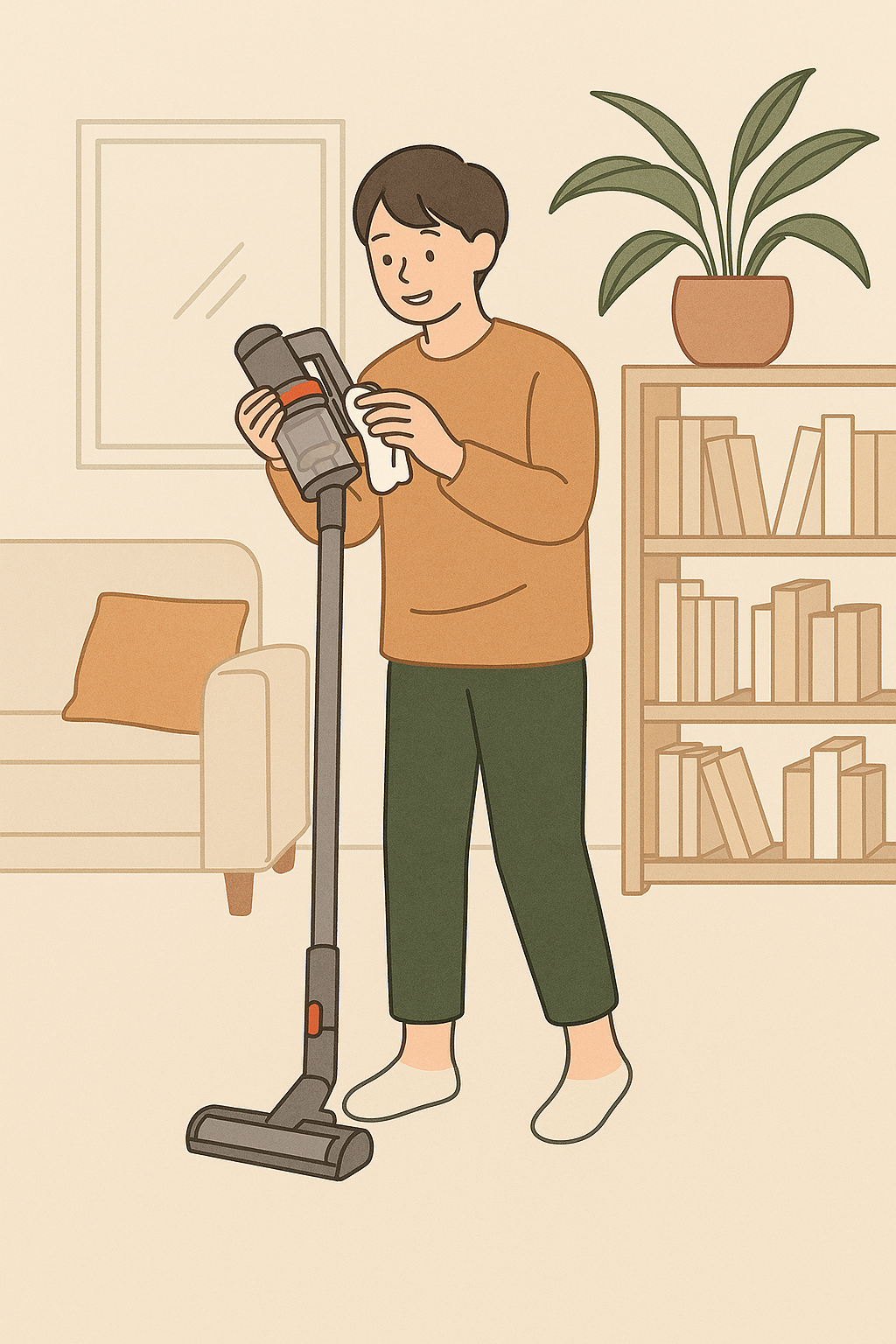 자취생 필수 무선 청소기