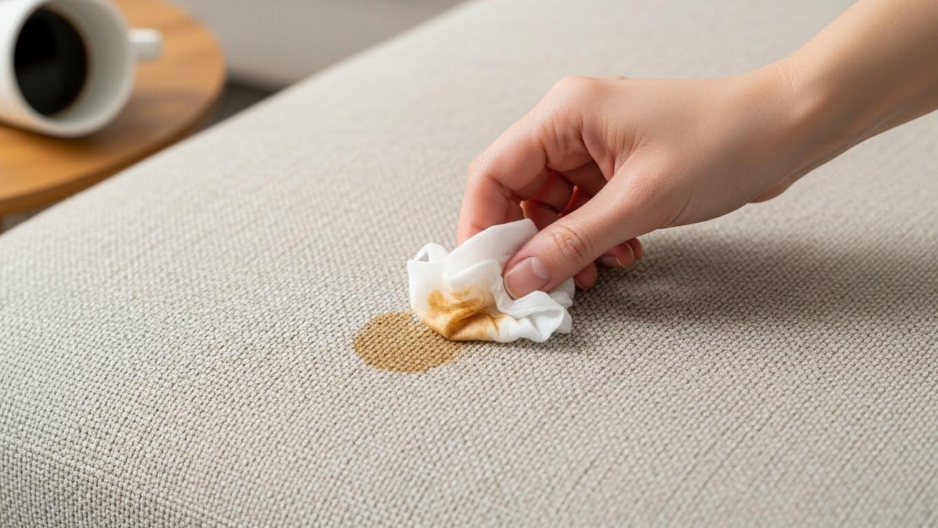 패딩 얼룩 제거 티슈