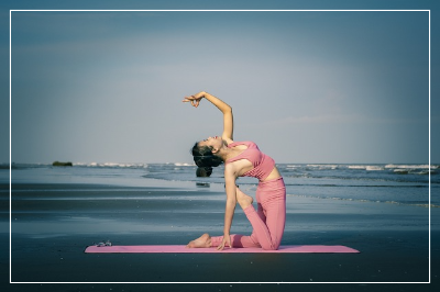 바닷가-요가