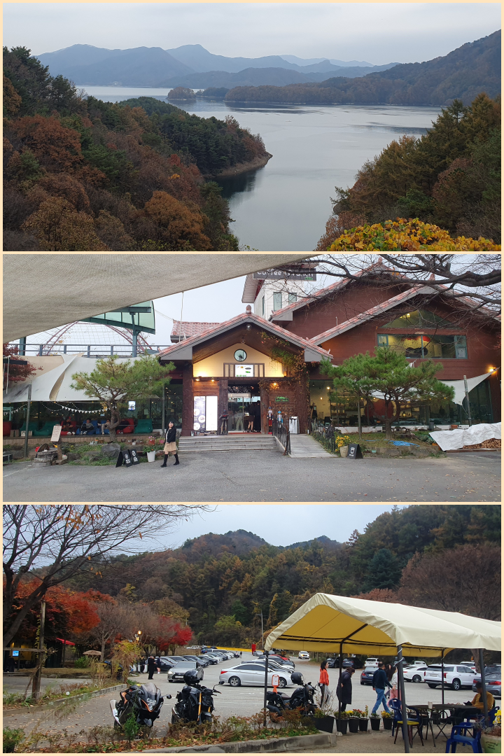 충주호-게으른 악어 카페