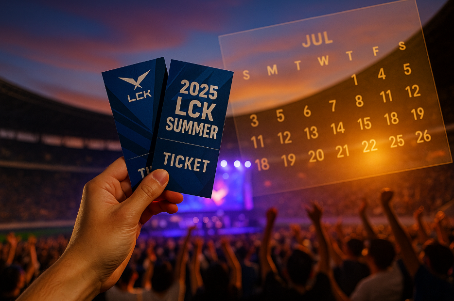 2025 LCK 서머 일정 공개!