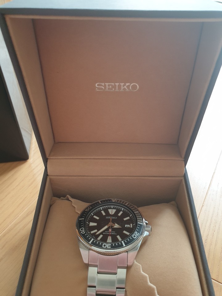 세이코 박스 오픈 사진