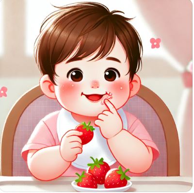 7개월 아기 딸기 먹는 시기