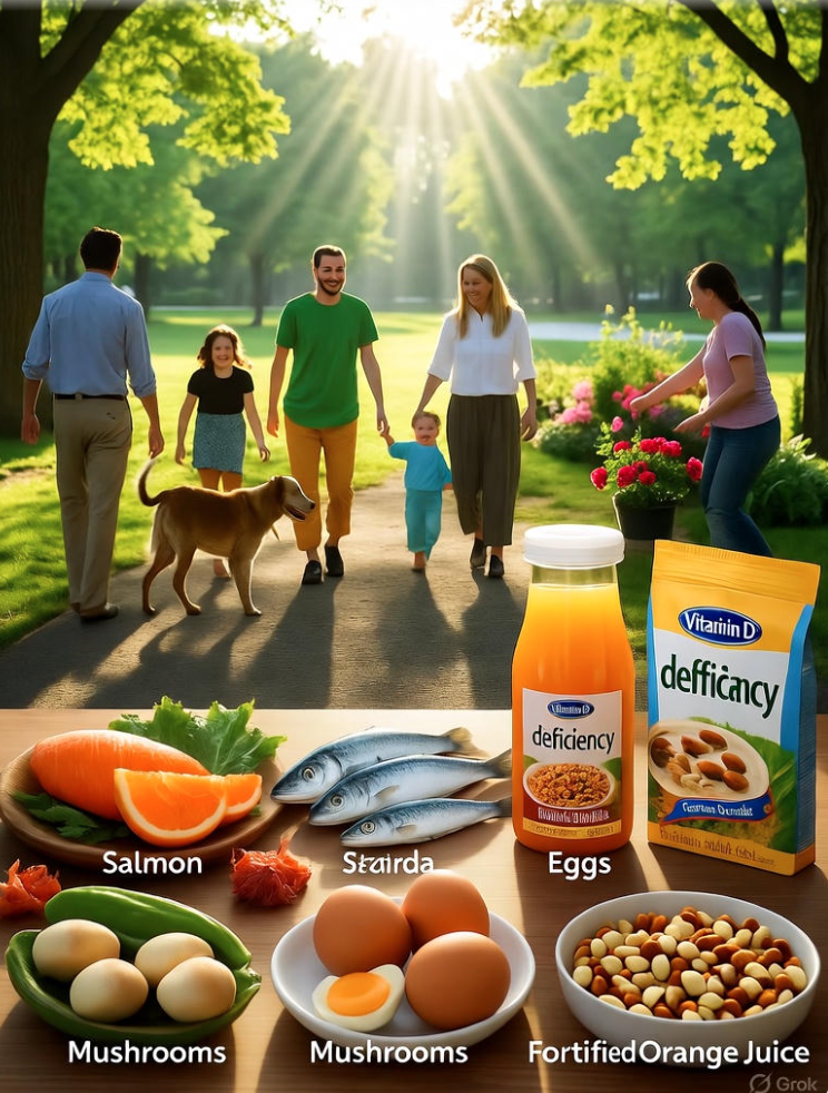 비타민 D 부족 관련 사진