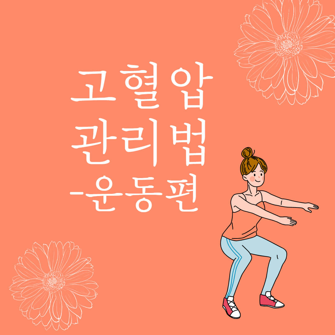 고혈압 관리법 운동편