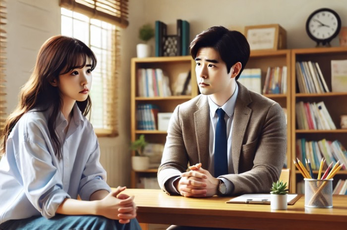 학교 상담실 방문