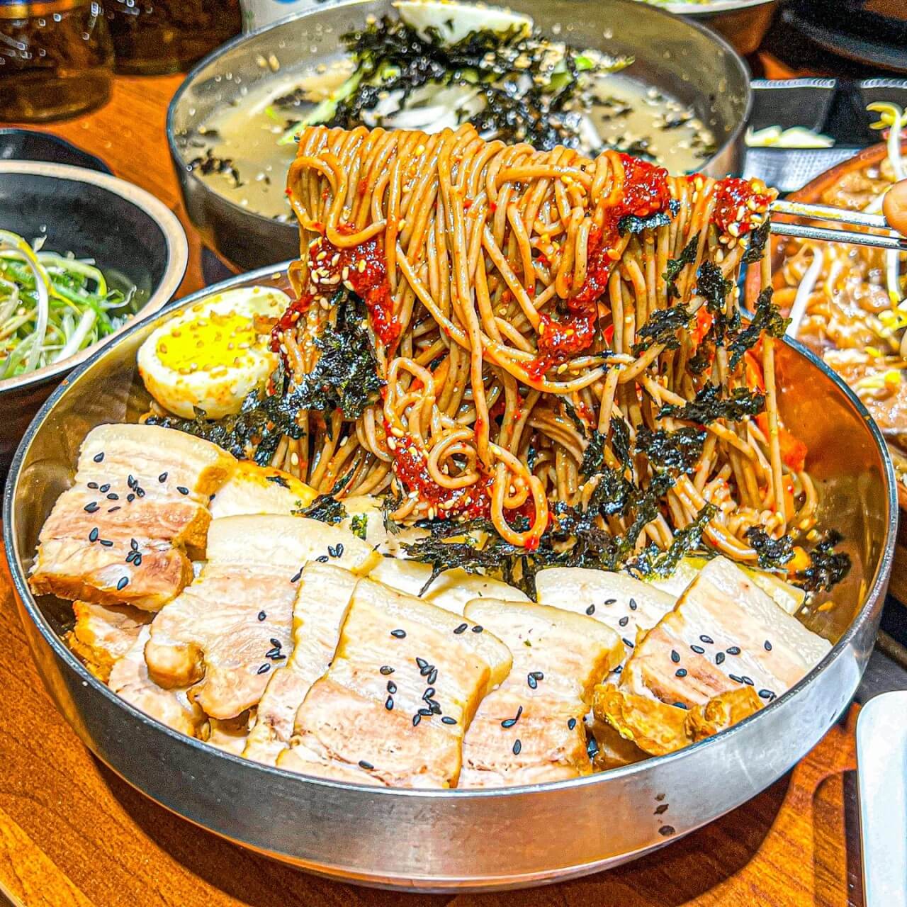 오늘N 2502회 한 끼에 얼마예요? 경기도 이천 소불고기전골과 막국수 맛집 이천막국수 셀프 부침개가 무제한 오늘N 2502회