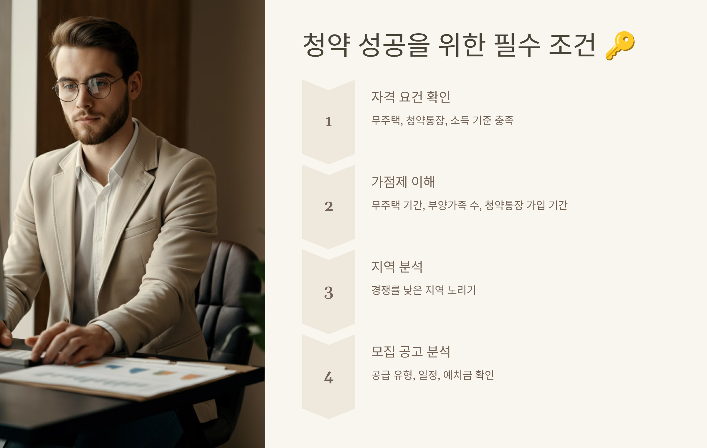 청약 성공을 위한 필수 조건