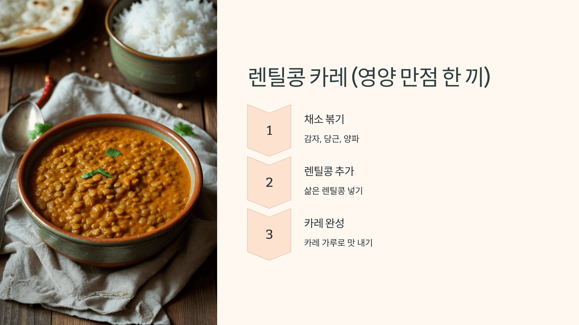 렌틸콩 사진입니다.