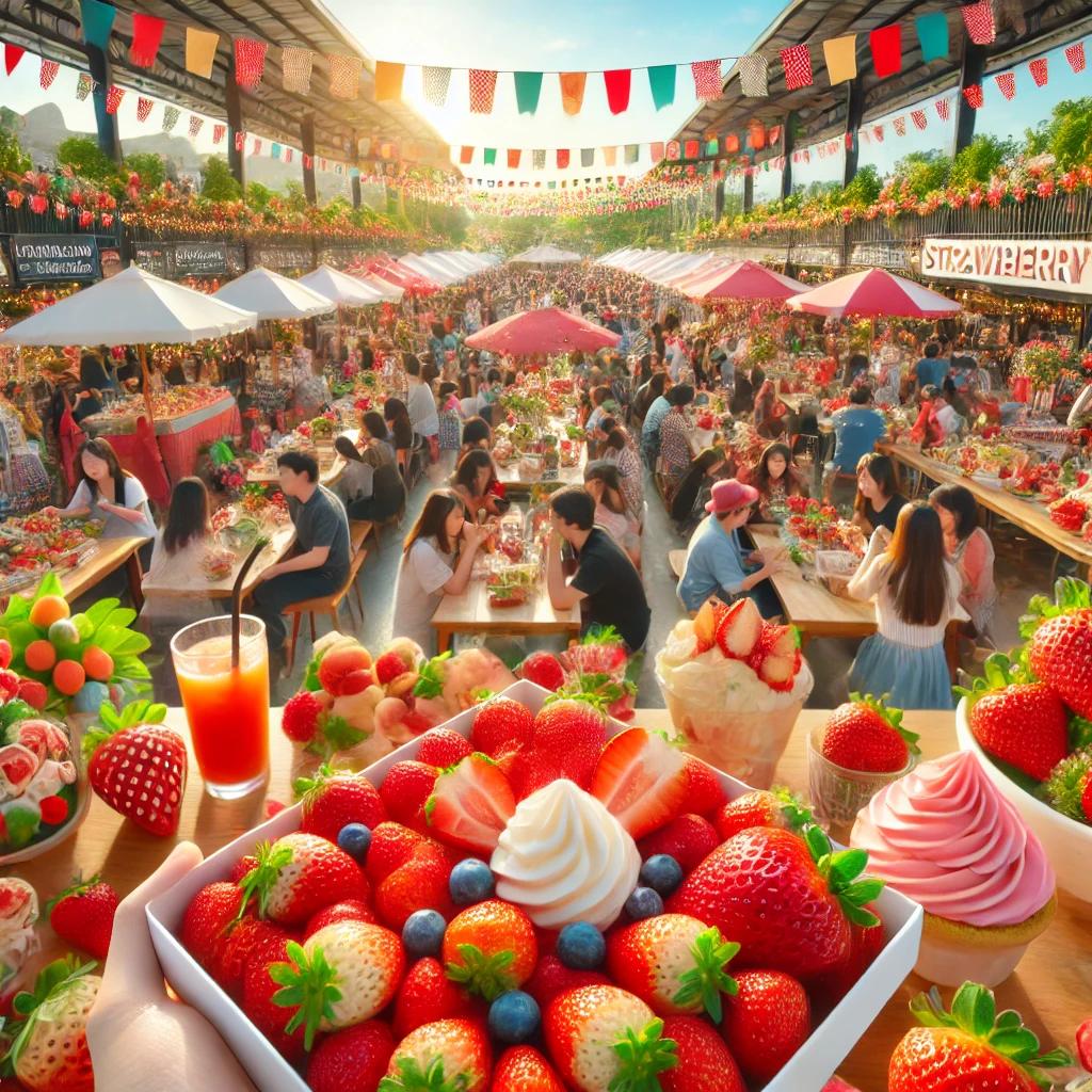 애슐리 퀸즈 딸기 기간