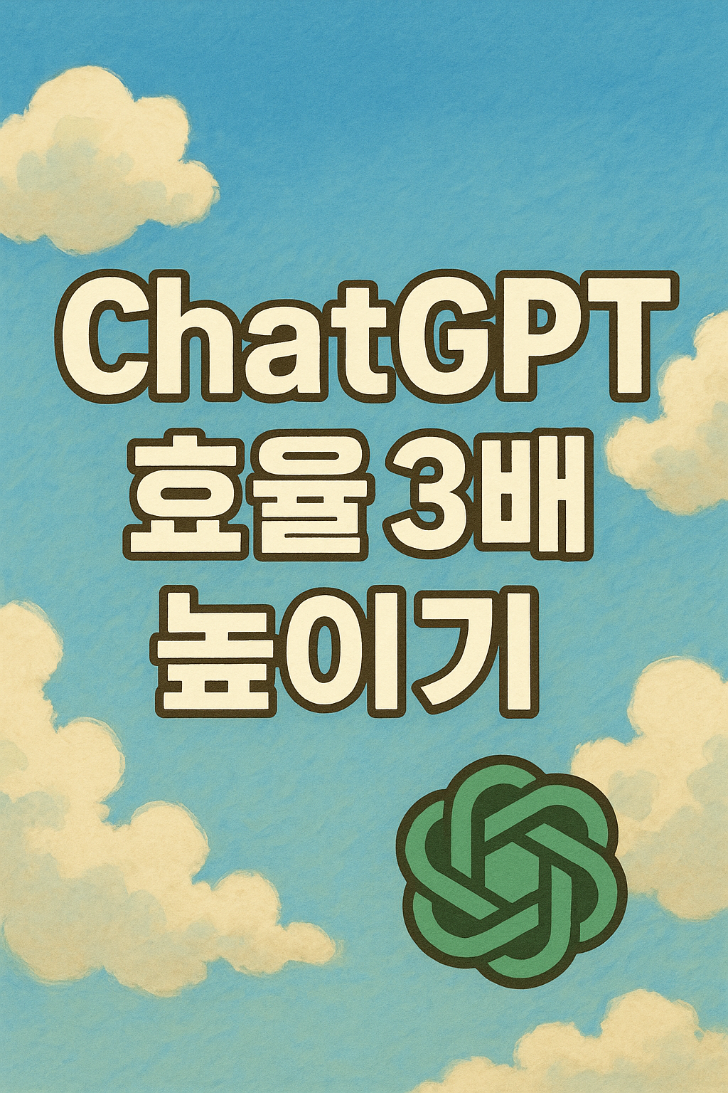 ChatGPT 효율 3배 높이기