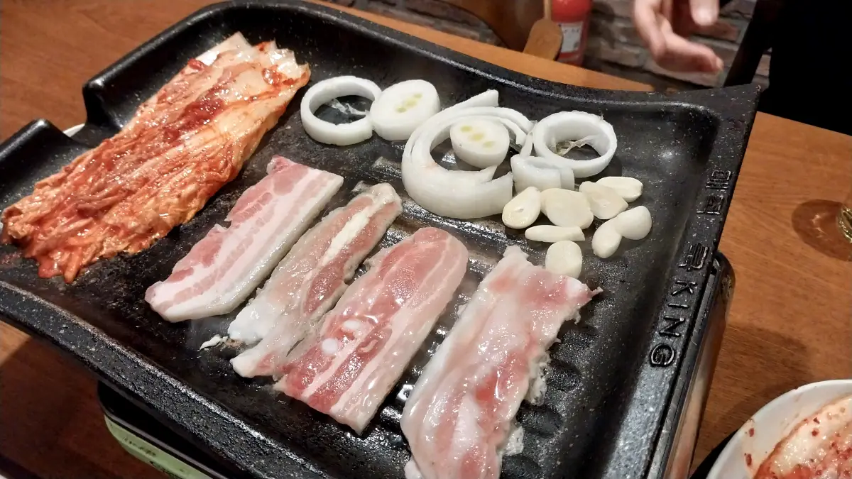 저녁메뉴-삼겹살